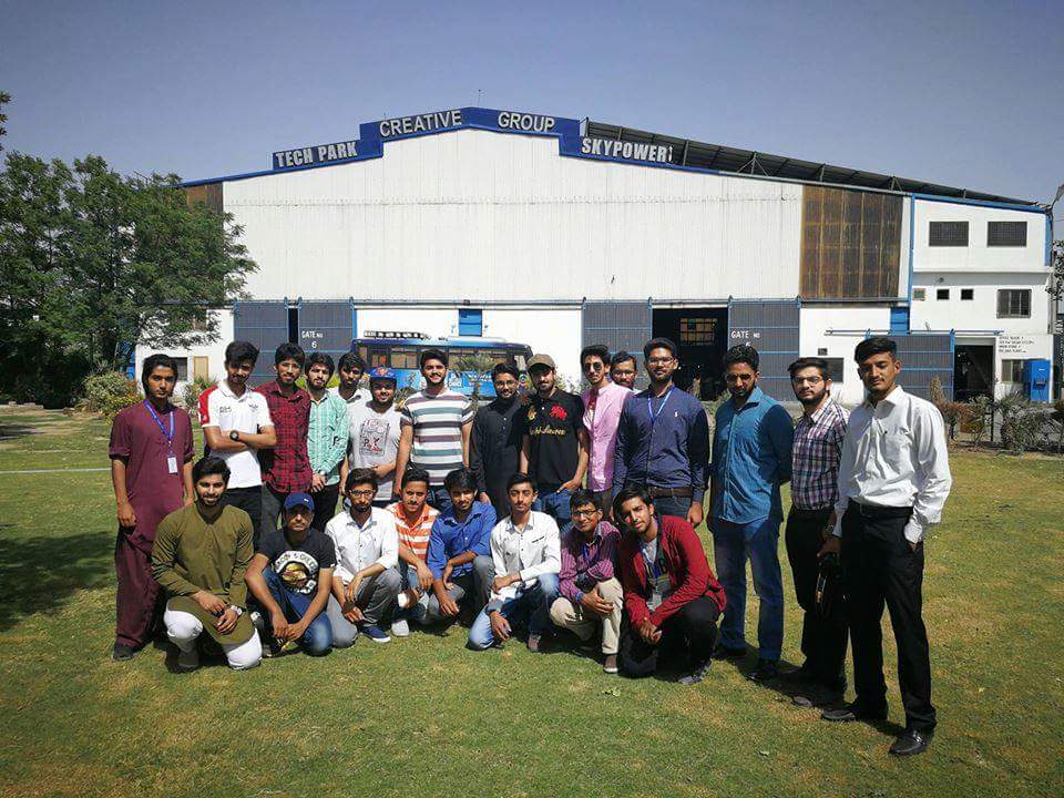 Industrial Tour to SkyPower of by Ashrae UMT Student Branch